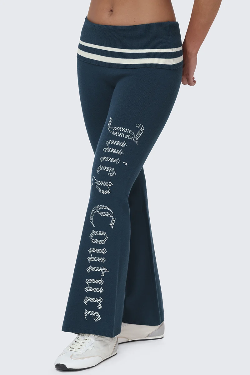 Big Bling Knit Flare Pants - Image 5