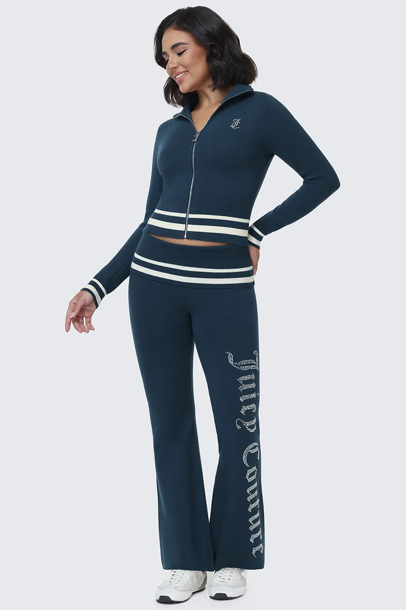 Big Bling Knit Flare Pants - Image 6