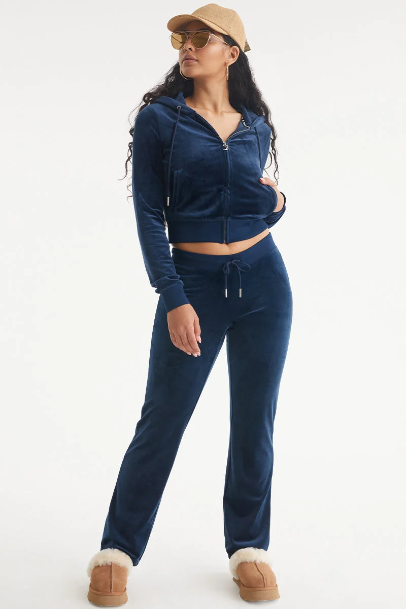 Capricorn Customizable Big Bling Velour Hoodie - Image 7