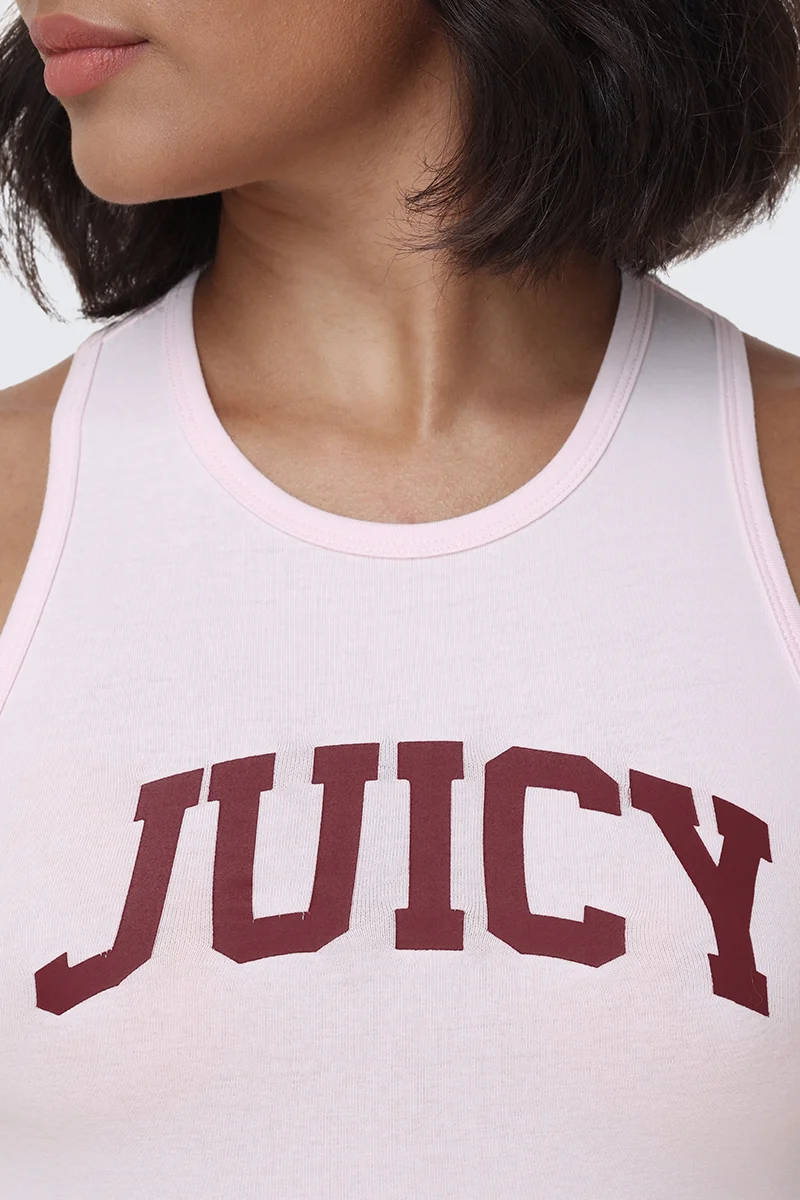 Collegiate Juicy High Neck Tank Top - Image 4