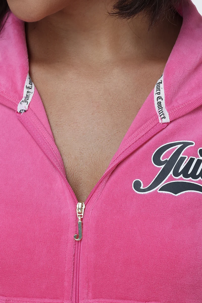 Cotton Velour Hoodie - Image 4
