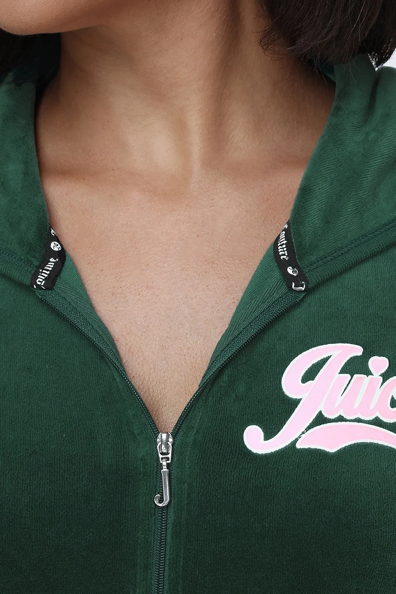 Cotton Velour Hoodie - Image 4