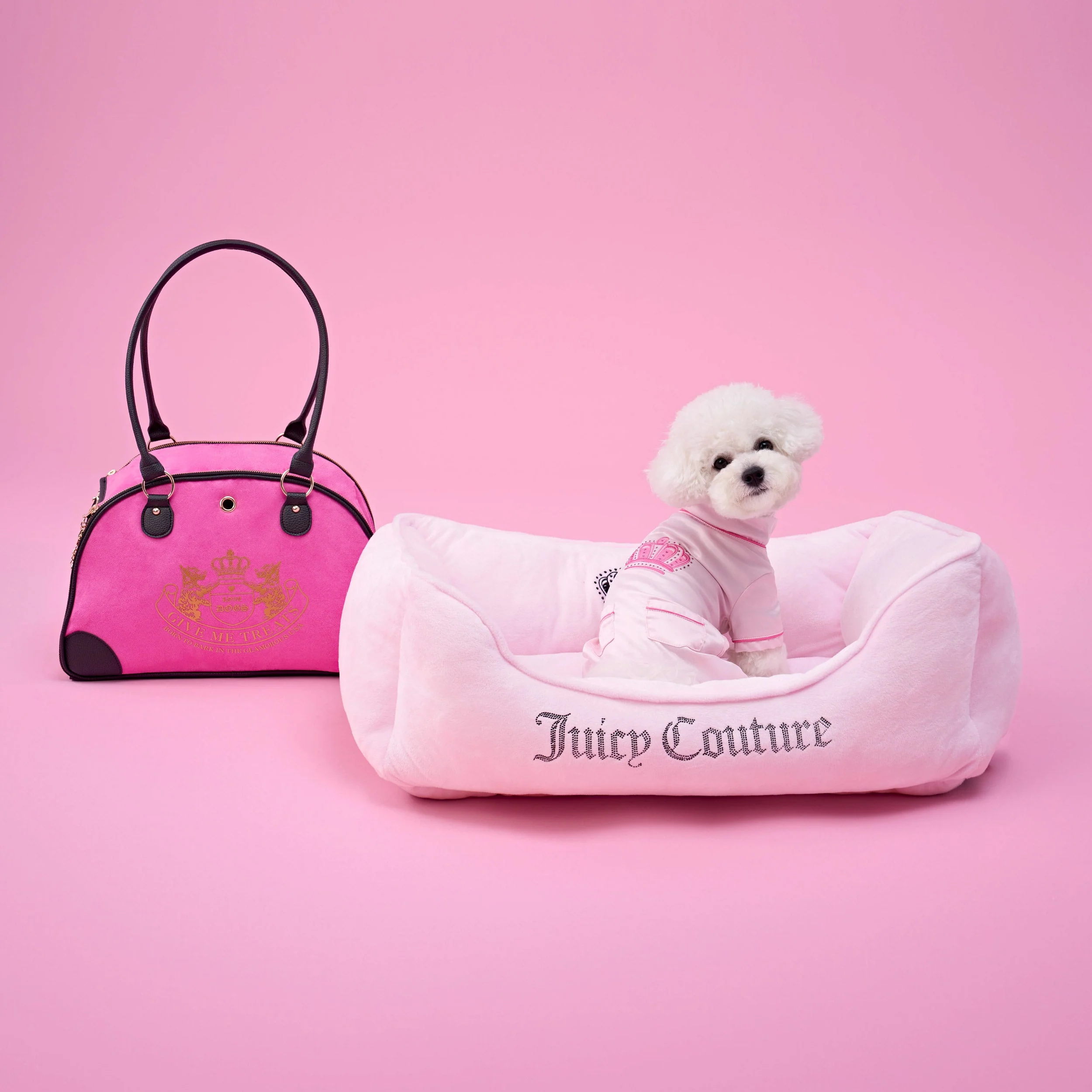 Juicy Couture Pet Silky Satin Pajamas - Image 8