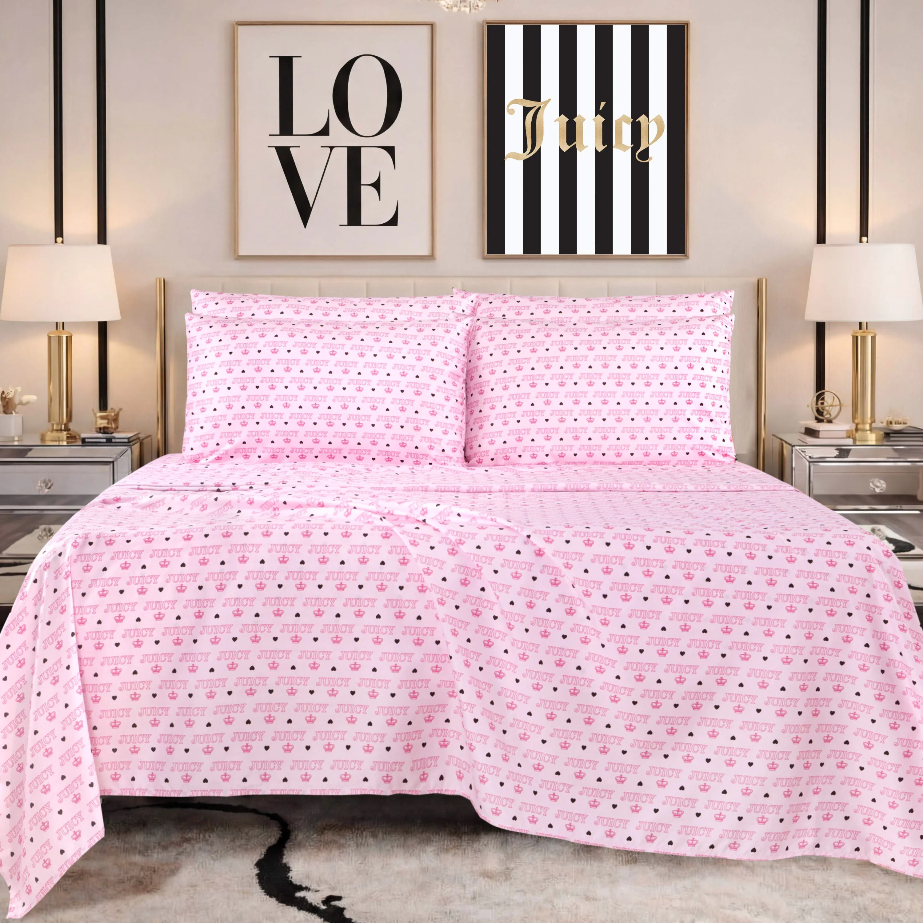 Microfiber Sheet Set With Extra Pillowcases