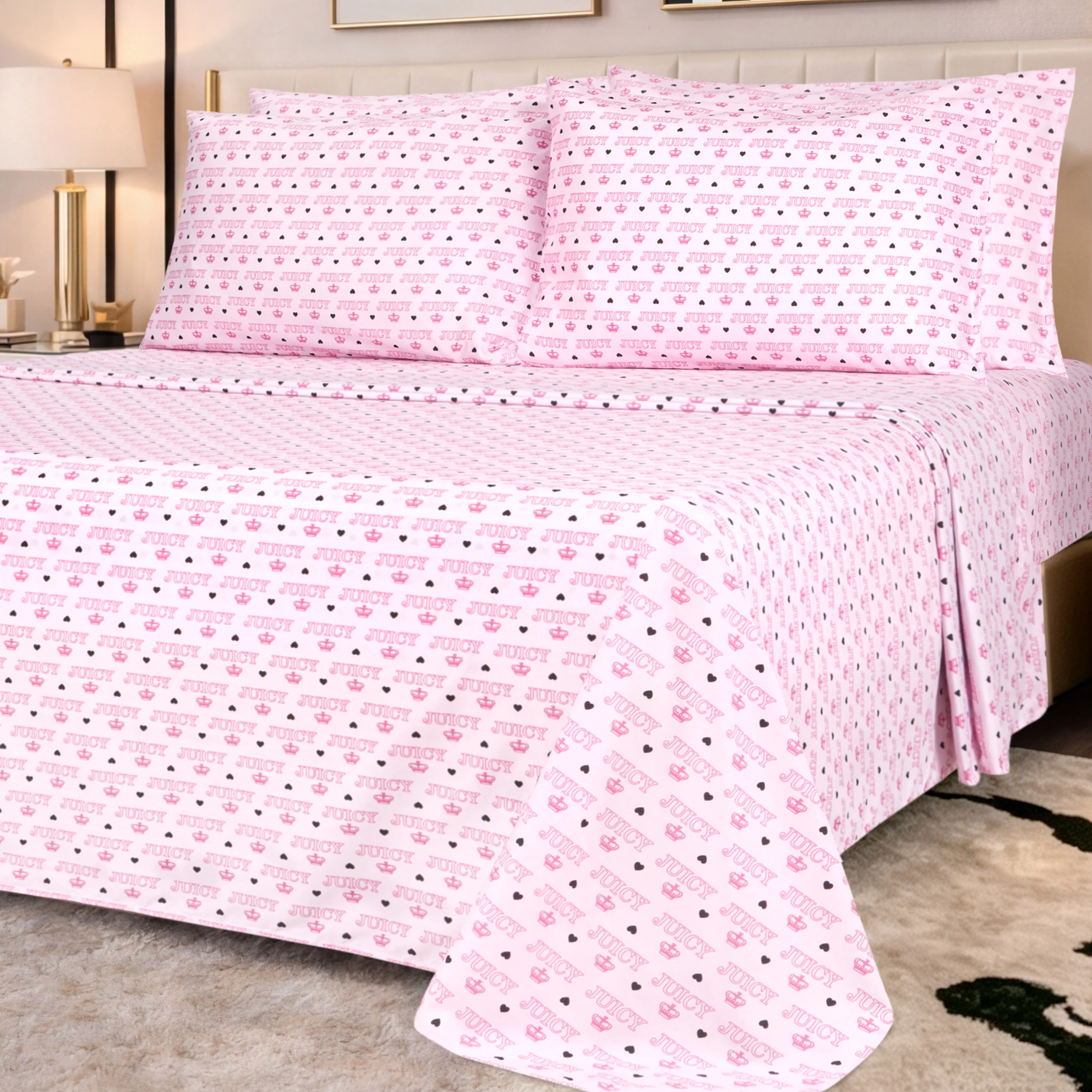 Microfiber Sheet Set With Extra Pillowcases - Image 3