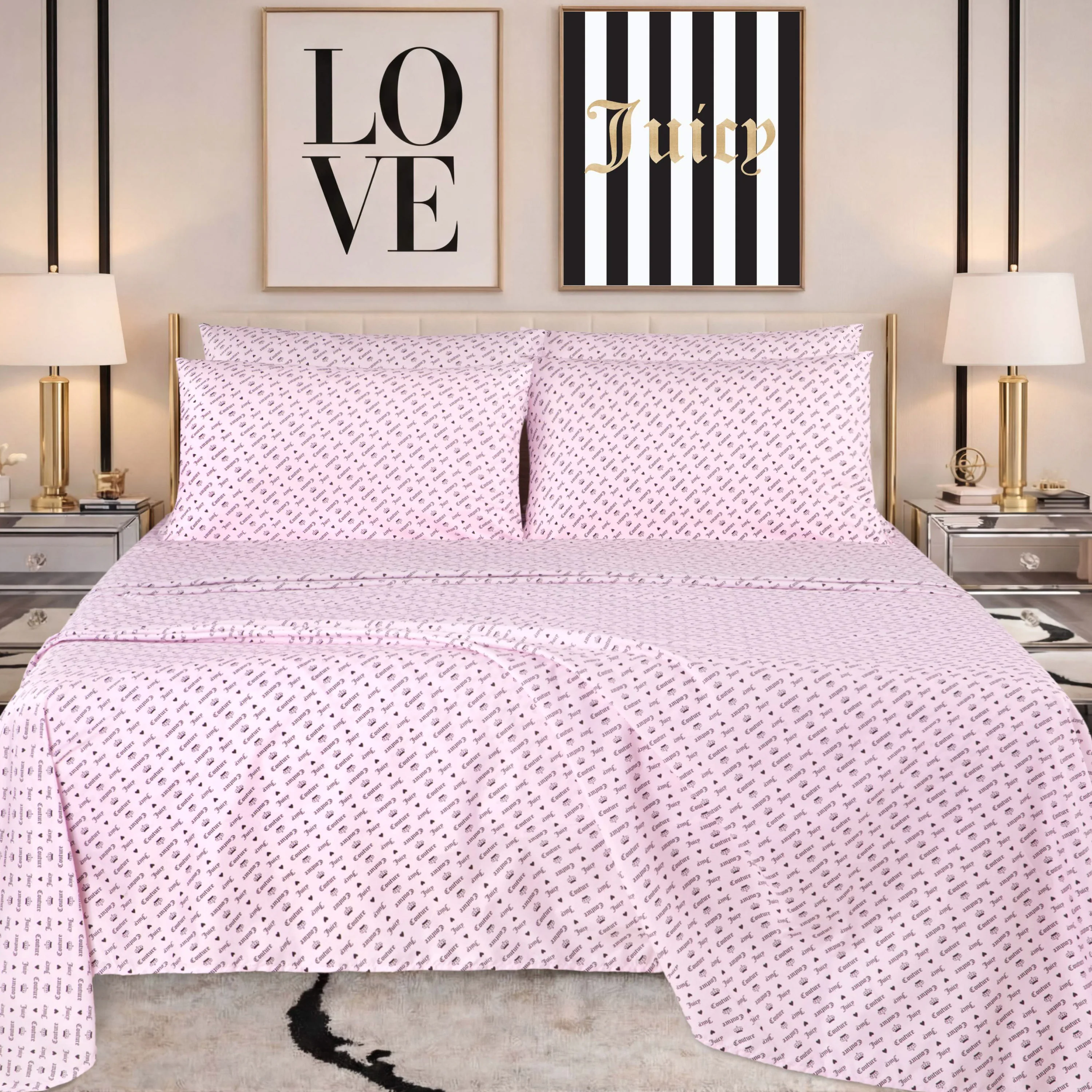 Microfiber Sheet Set With Extra Pillowcases