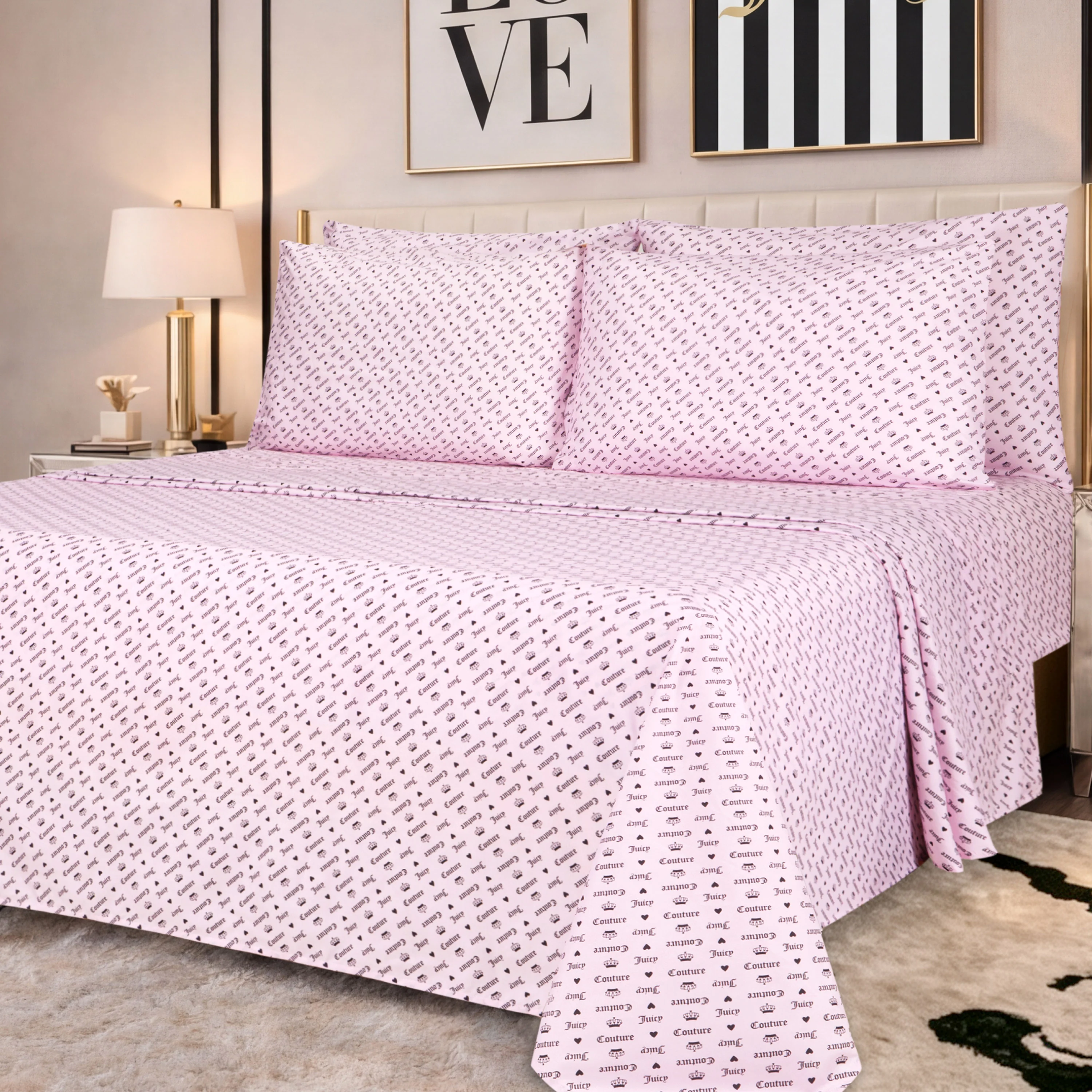 Microfiber Sheet Set With Extra Pillowcases - Image 3