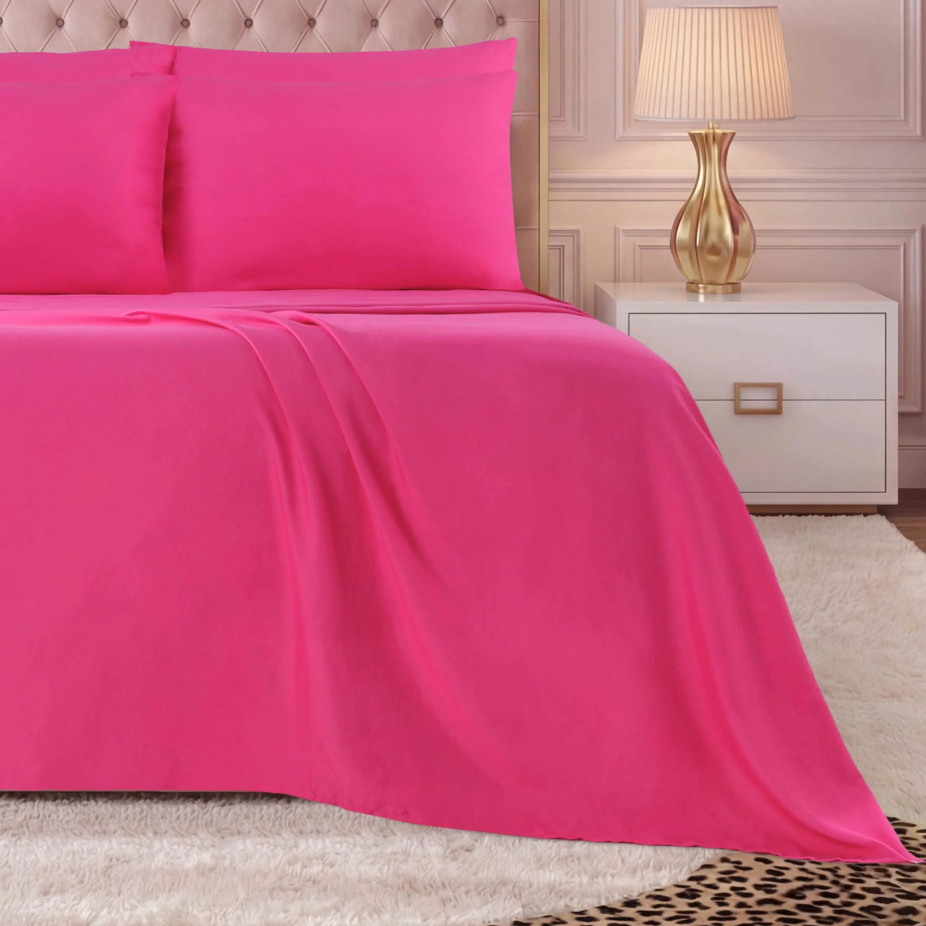 Microfiber Sheet Set With Extra Pillowcases - Image 2
