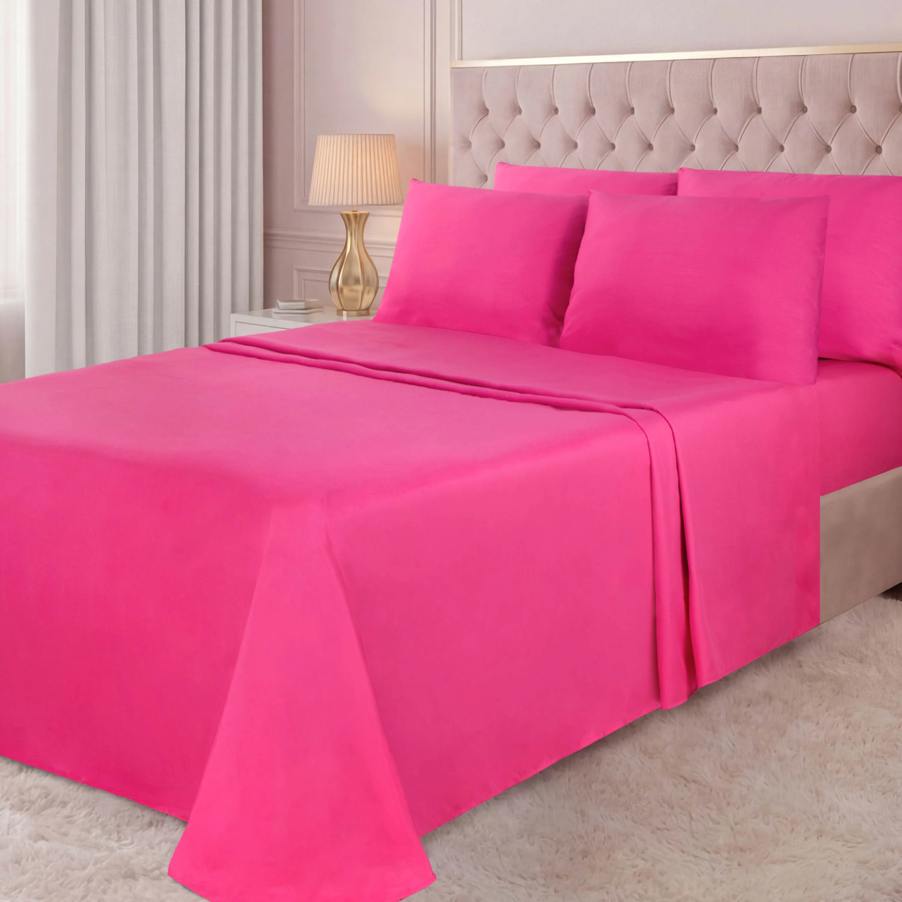 Microfiber Sheet Set With Extra Pillowcases - Image 3