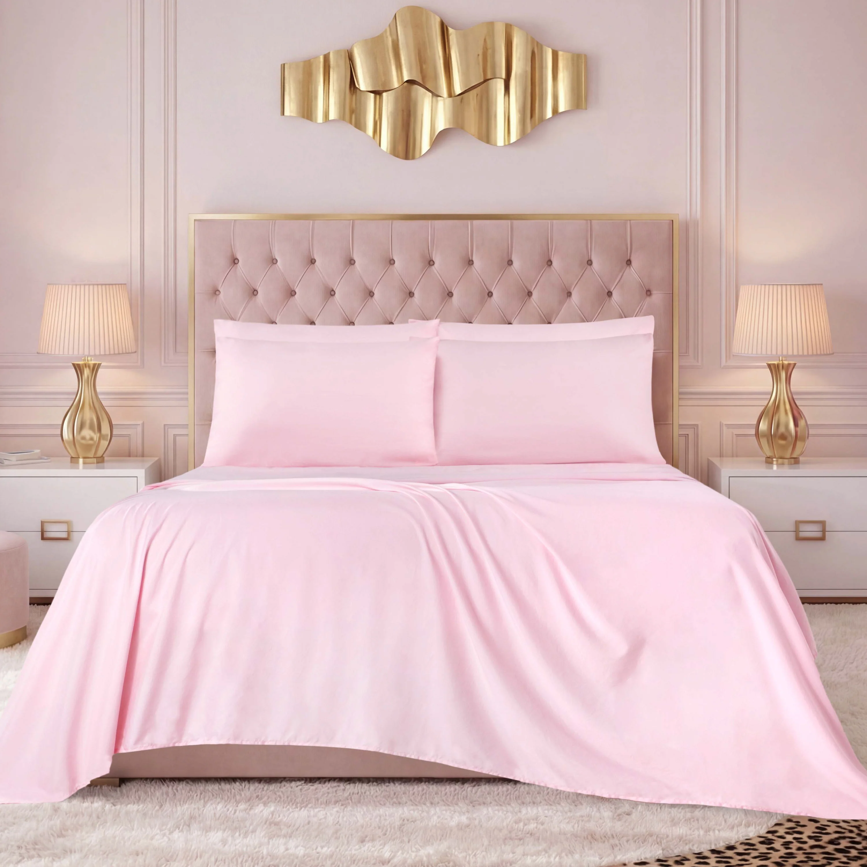 Microfiber Sheet Set With Extra Pillowcases