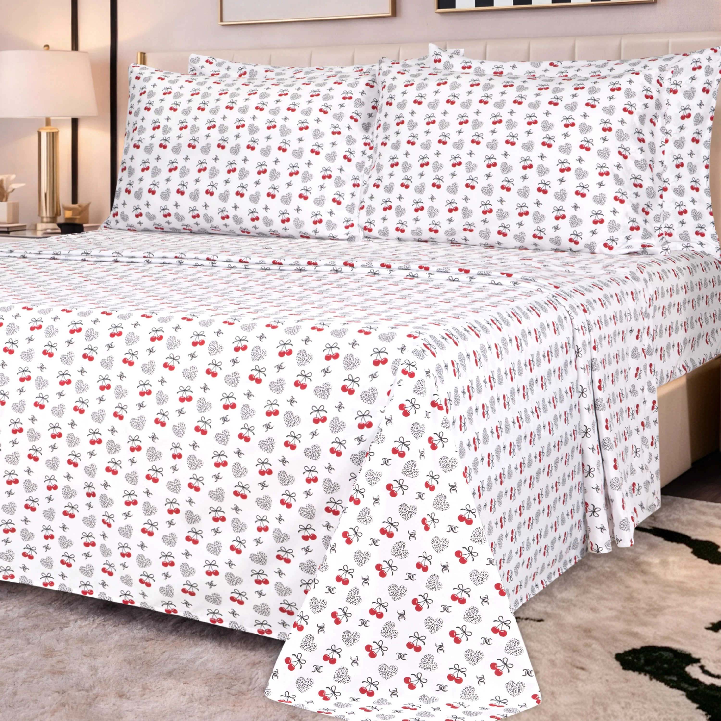 Microfiber Sheet Set With Extra Pillowcases - Image 3