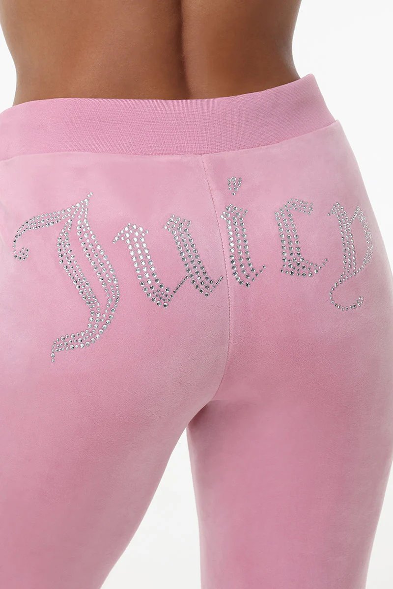 OG Big Bling Velour Track Pants - Image 4