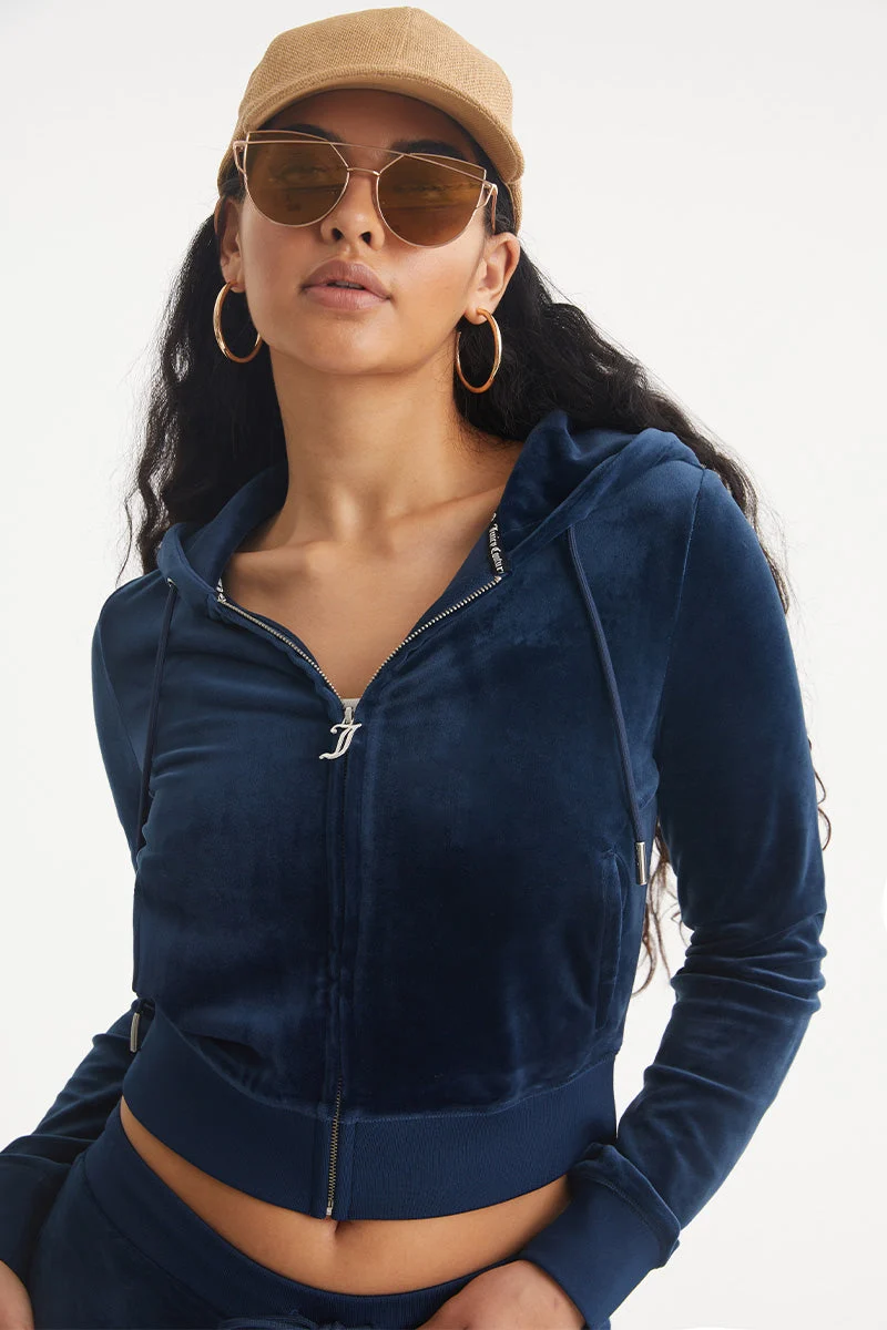 Pisces Customizable Big Bling Velour Hoodie - Image 2