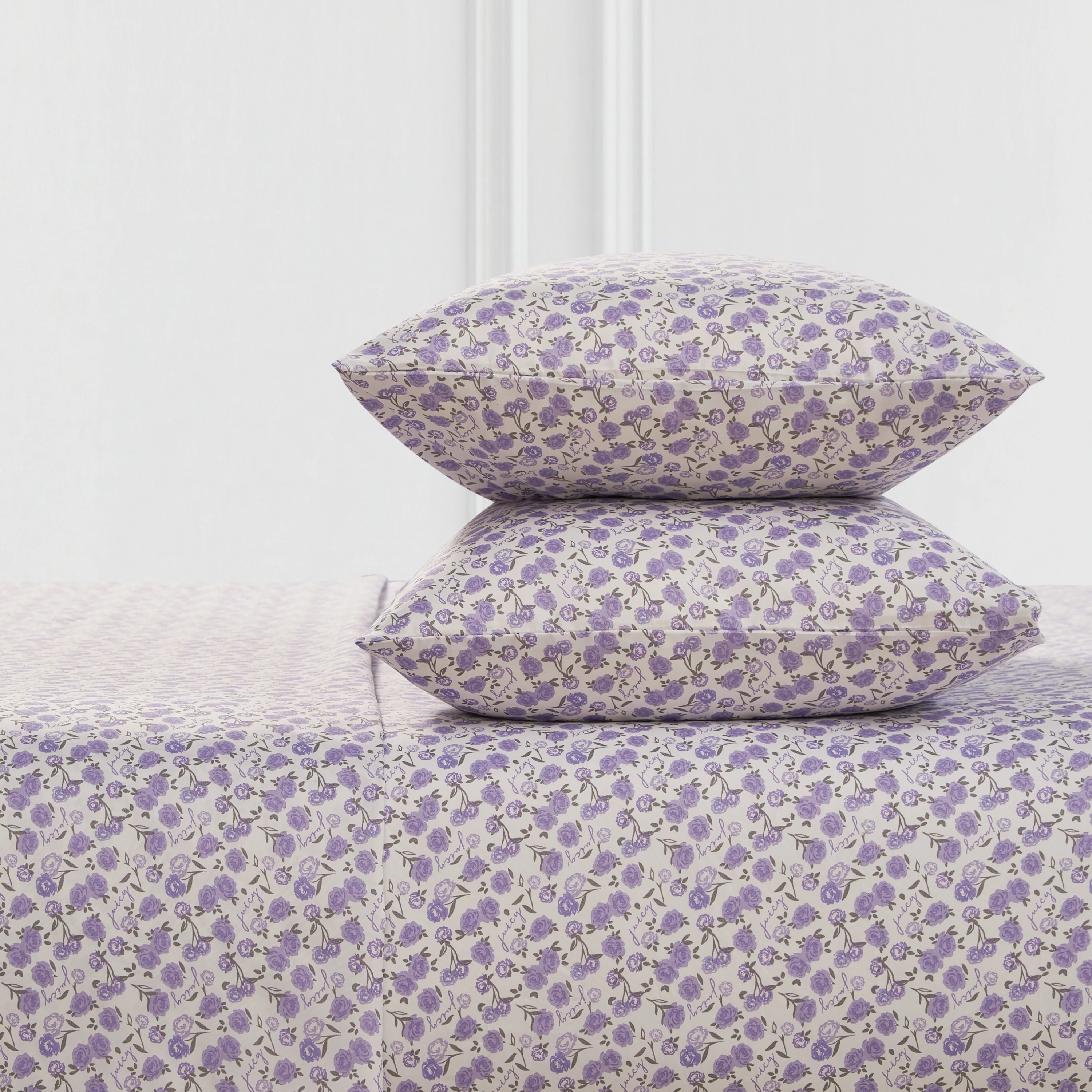 Printed Microfiber Sheet Set