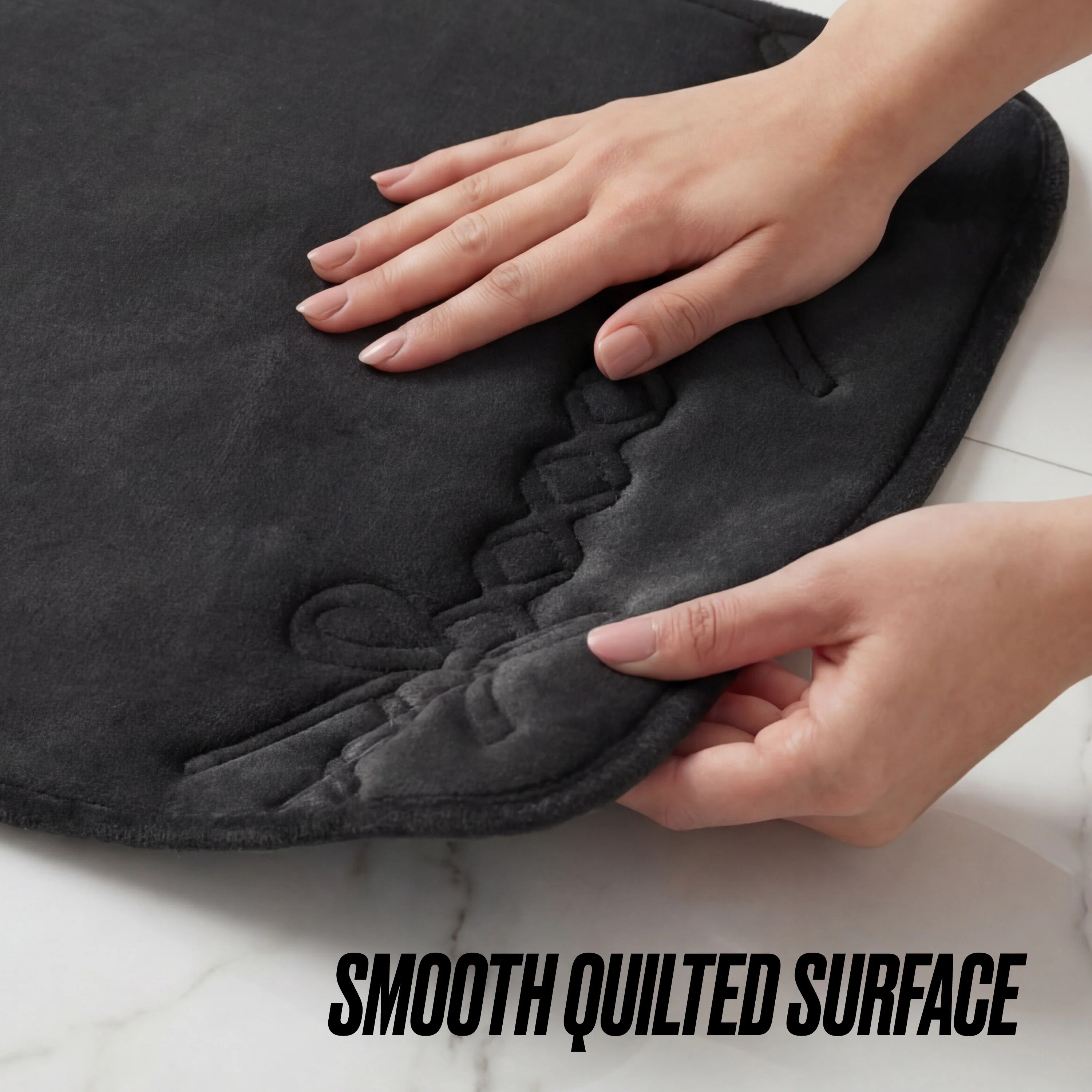 Quilted Memory Foam Bath Mat, 20" x 32" - Image 6