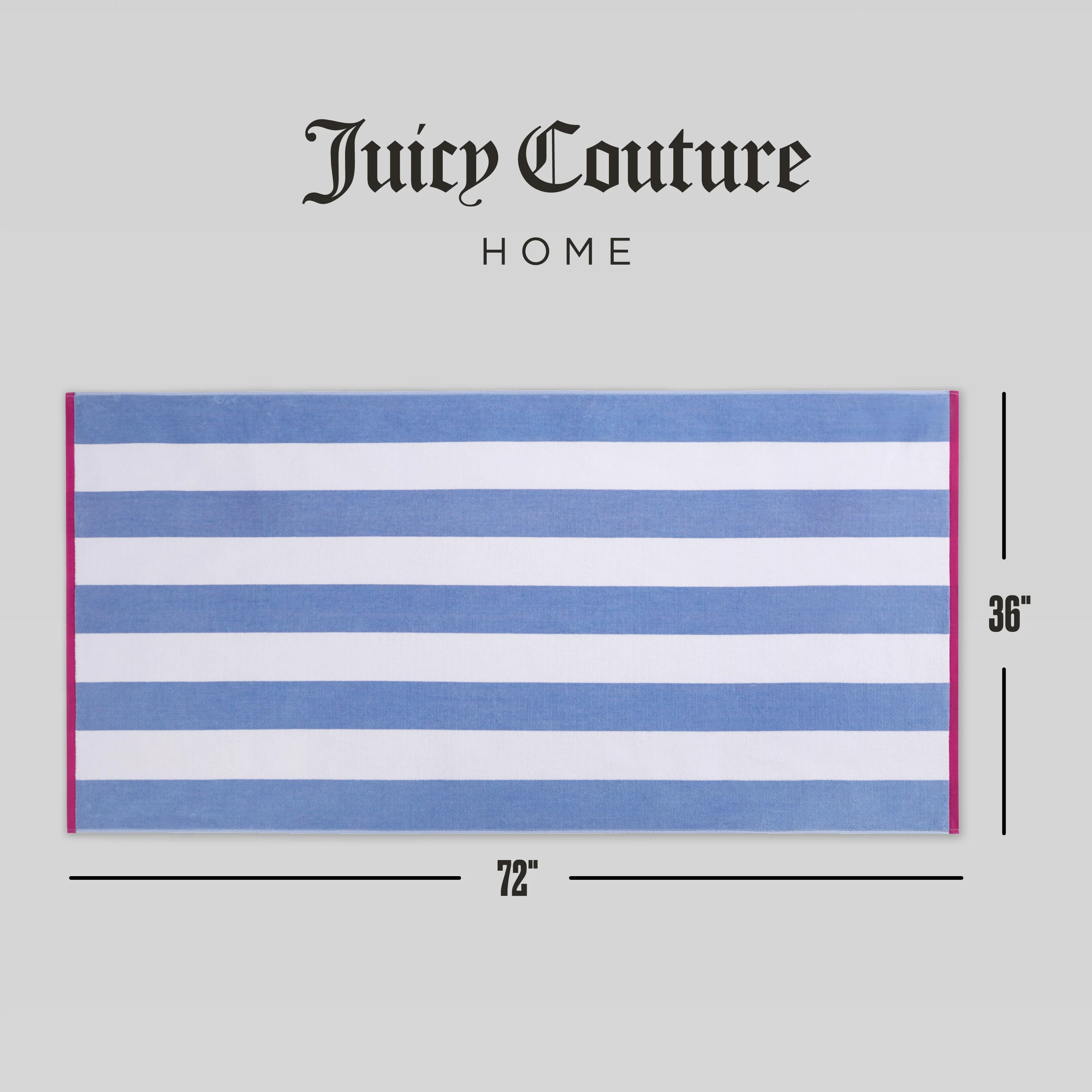 Reversible Cabana Cotton Beach Towel - Image 6