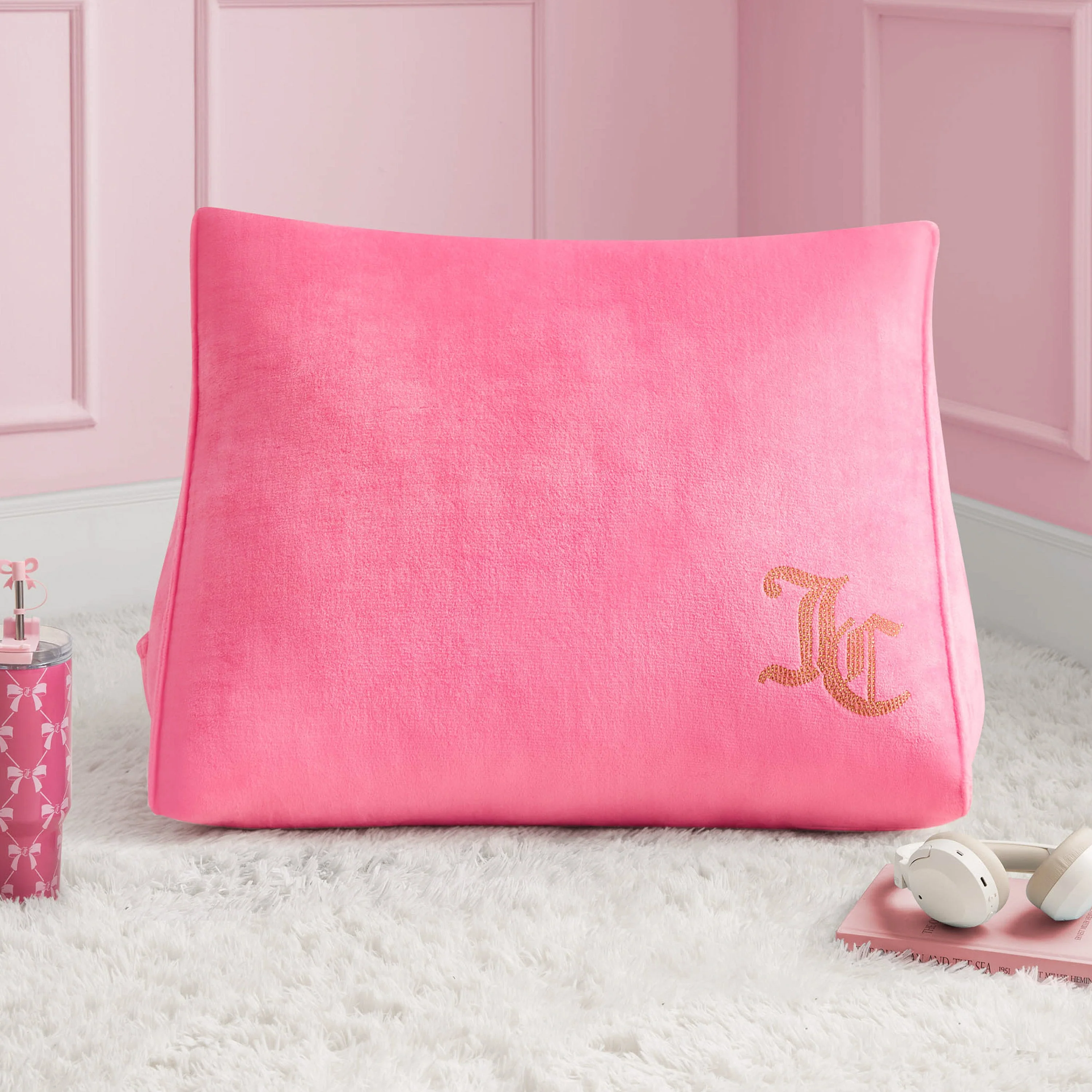 Rhinestone Wedge Pillow