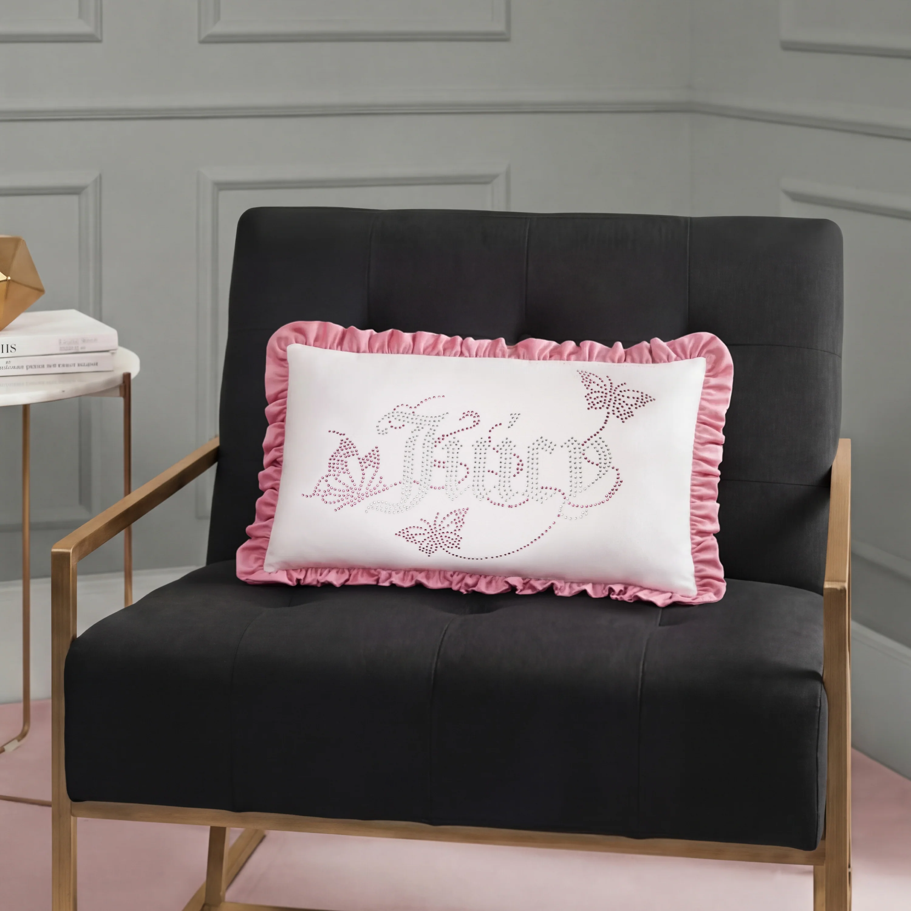 Ruffle Decorative Pillow - Image 3