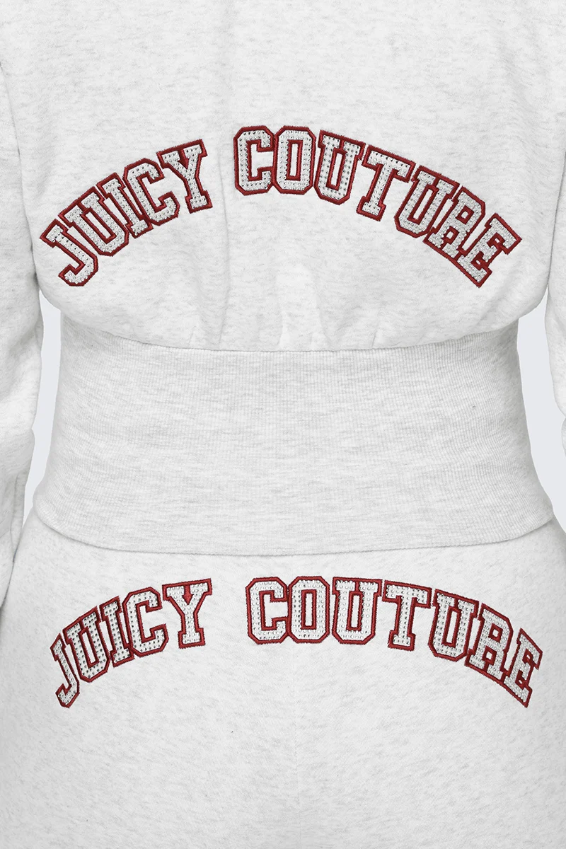 Small Bling Fleece Quarter Zip Hoodie - Image 5