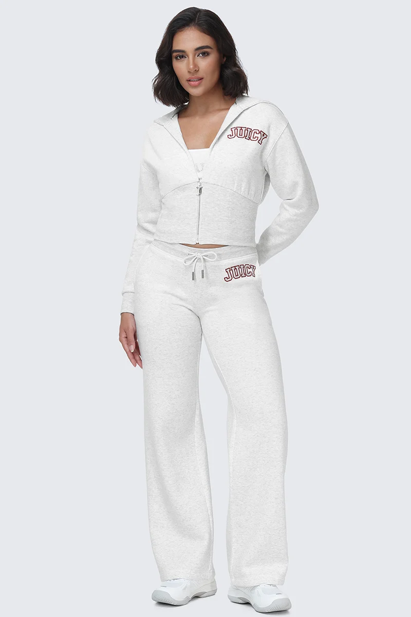 Small Bling Fleece Quarter Zip Hoodie - Image 9