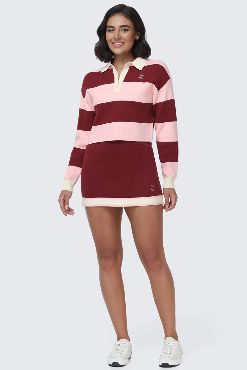 Small Bling Knit Mini Skirt - Image 5