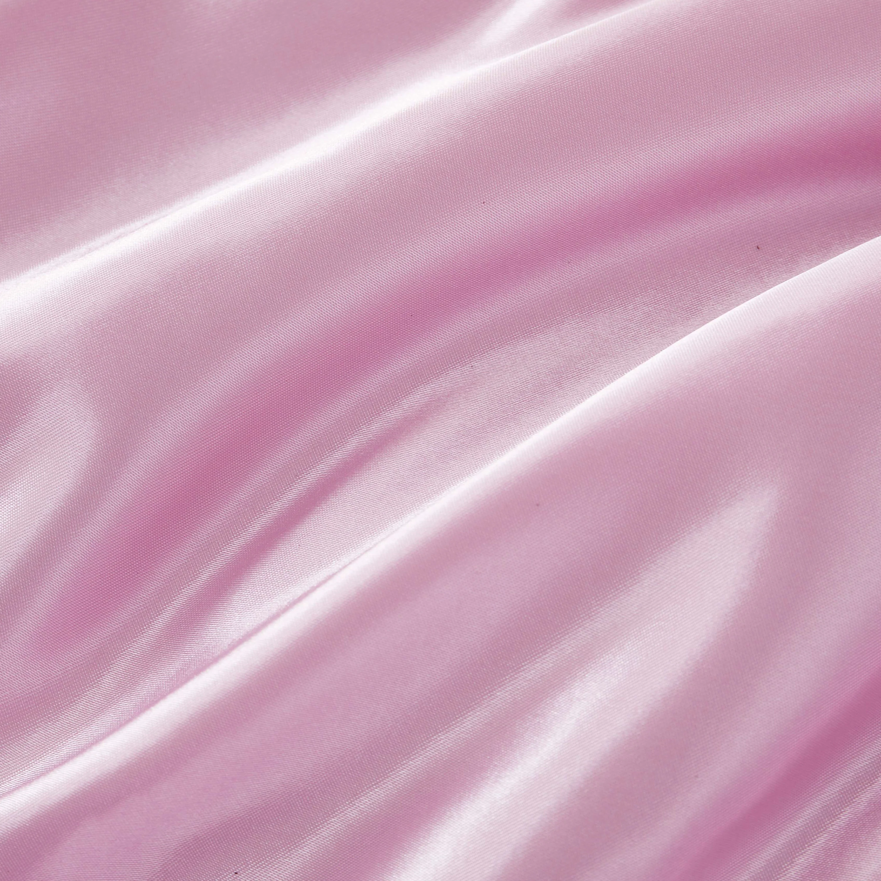 Solid Satin Down Alternative Comforter - Image 4