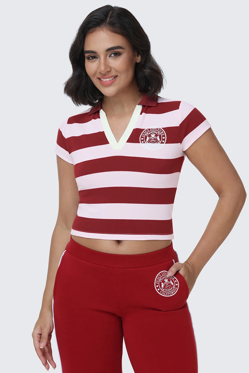 Stripe Scottie Baby Polo - Image 2